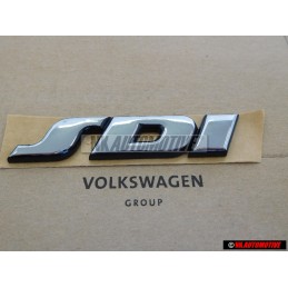 Γνήσιο VW SDI Οπίσθιο Σήμα Έμβλημα Χρωμέ - 1H0853675D Z10