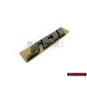Γνήσιο VW SDI Οπίσθιο Σήμα Έμβλημα Χρωμέ - 1H0853675D Z10