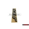 Γνήσιο VW SDI Οπίσθιο Σήμα Έμβλημα Χρωμέ - 1H0853675D Z10