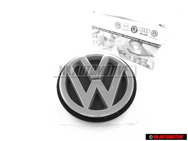 Γνήσιο VW Οπίσθιο Σήμα Έμβλημα Χρωμέ - 1H6853630B WV9
