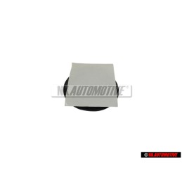 Γνήσιο VW Οπίσθιο Σήμα Έμβλημα Χρωμέ - 1H6853630B WV9