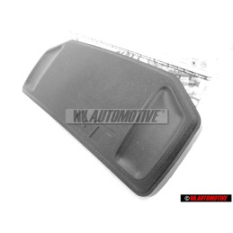 Γνήσιο VW Κάλυμμα Τιμονιού Σατινέ Μαύρο - 871419669 01C