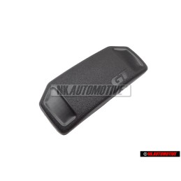 Γνήσιο VW Κάλυμμα Τιμονιού Σατινέ Μαύρο - 871419669 01C