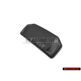 Γνήσιο VW Κάλυμμα Τιμονιού Σατινέ Μαύρο - 871419669 01C