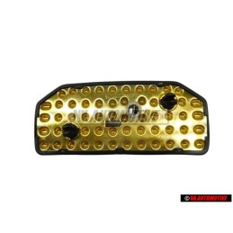 Γνήσιο VW Κάλυμμα Τιμονιού Σατινέ Μαύρο - 871419669 01C