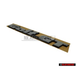 Γνήσιο VW GOLF GT Οπίσθιο Σήμα Έμβλημα Χρωμέ - 1H6853687ACZ10