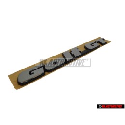 Γνήσιο VW GOLF GT Οπίσθιο Σήμα Έμβλημα Χρωμέ - 1H6853687ACZ10