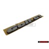 Γνήσιο VW GOLF GT Οπίσθιο Σήμα Έμβλημα Χρωμέ - 1H6853687ACZ10
