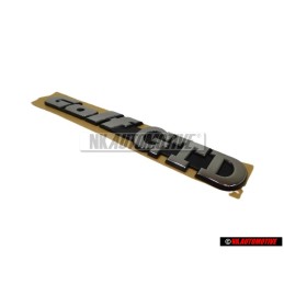 Γνήσιο VW GOLF GTD Οπίσθιο Σήμα Έμβλημα Χρωμέ - 1H6853687AEZ10