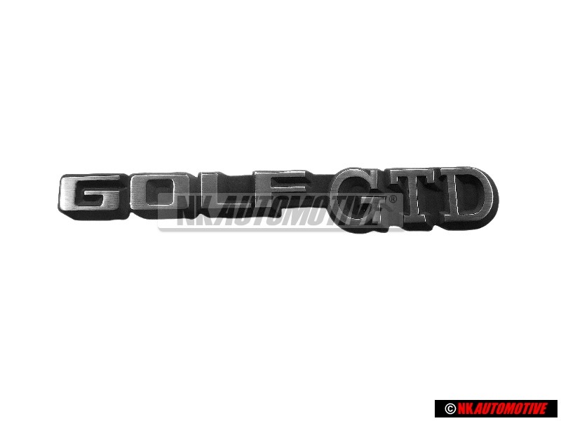 Γνήσιο VW GOLF GTD Οπίσθιο Σήμα Έμβλημα - 191853687D GX2