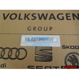 Γνήσιο VW Επιγραφή Μεμβράνης Titan Ασημί-Σκούρο - 165853750E 3ZZ
