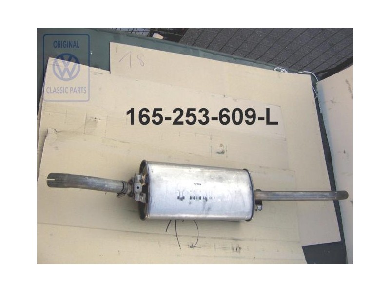 Γνήσιο VW Τελευταίο Σιλανσιέ - 165253609L