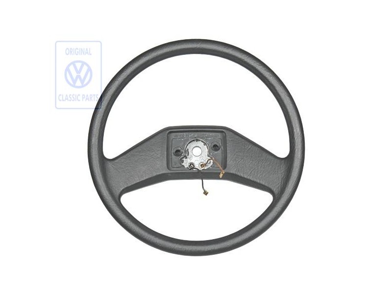 Γνήσιο VW Τιμόνι Σατινέ Μαύρο - 191419091A 01C