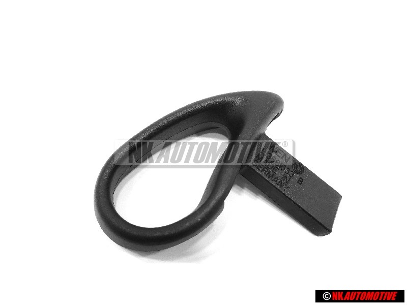 Γνήσιο VW Λαβή Για Απασφάλιση Πλάτης Σατινέ Μαύρο - 1J3881633B B41