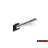 Γνήσιο Audi SUPERCHARGED Πλαϊνό Σήμα Έμβλημα Μάυρο Χρωμέ - 4F0853601