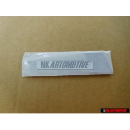 Γνήσιο Audi SUPERCHARGED Πλαϊνό Σήμα Έμβλημα Μάυρο Χρωμέ - 4F0853601
