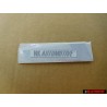 Γνήσιο Audi SUPERCHARGED Πλαϊνό Σήμα Έμβλημα Μάυρο Χρωμέ - 4F0853601