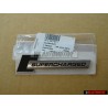 Γνήσιο Audi SUPERCHARGED Πλαϊνό Σήμα Έμβλημα Μάυρο Χρωμέ - 4F0853601