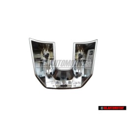 Γνήσιο VW Πλακέτα Σήμα Έμβλημα Τιμονιού Αλουμίνιο - 1K8419685 3Q7