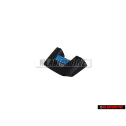 Γνήσιο VW GTS Πλακέτα Σήμα Έμβλημα Τιμονιού Μάυρο Aλουμίνιο - 1K8419685E AZV