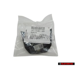 Γνήσιο VW GTS Πλακέτα Σήμα Έμβλημα Τιμονιού Μάυρο Aλουμίνιο - 1K8419685E AZV