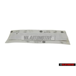 Γνήσιο VW PASSAT Οπίσθιο Σήμα Έμβλημα Χρωμέ - 3B0853687 739