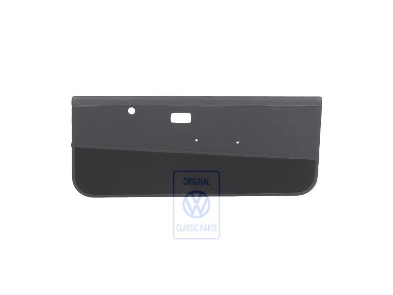 Γνήσιο VW Επένδυση Πόρτας (Δέρμα) Μαύρο - 155867016BCXV6