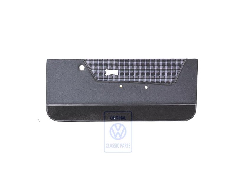Γνήσιο VW Επένδυση Πόρτας (Ύφασμα) Μαύρο - 155867016CLAYT