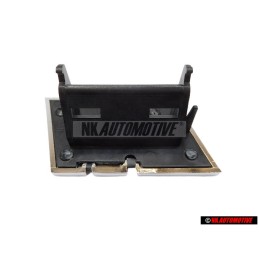 Γνήσιο Audi S6 Εμπρόσθιο Σήμα Έμβλημα Μάσκας Χρωμέ Κόκκινο - 4A5853736C 2ZZ