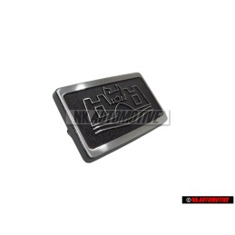 Γνήσιο VW WOLFSBURG Πλαϊνό Σήμα Έμβλημα - 165853688A GX2