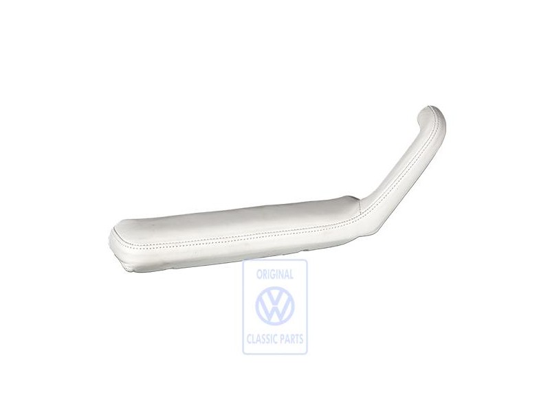 Γνήσιο VW Υποβραχιόνιο (Δέρμα) Alaska Λευκό - 155867157 3YX