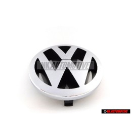 Γνήσιο VW Εμπρόσθιο Σήμα Έμβλημα Μάσκας Χρωμέ - 2D0853600 FDY