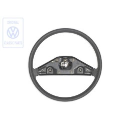 Γνήσιο VW Τιμόνι Με Στοιχείο Παραμόρφωσης Σατινέ Μαύρο - 171419091C 01C