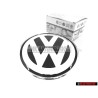 Γνήσιο VW Εμπρόσθιο Σήμα Έμβλημα Μάσκας Μάυρο Χρωμέ - 1C0853617A WV9