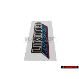 Γνήσιο VW LIMITED LAST EDITION Εμπρόσθιο Σήμα Έμβλημα Μάσκας - 255853679D CHY