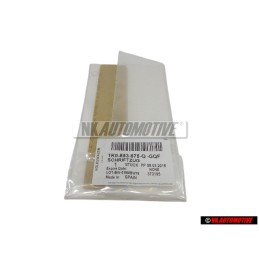 Γνήσιο VW 4MOTION Οπίσθιο Σήμα Έμβλημα Χρωμέ Κόκκινο - 1K0853675Q GQF