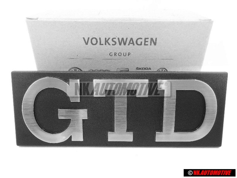 Γνήσιο VW GTD Εμπρόσθιο Σήμα Έμβλημα Μάσκας - 171853679D