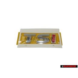 Γνήσιο VW TSI Οπίσθιο Σήμα Έμβλημα Χρωμέ Κόκκινο - 5G0853675A JZQ