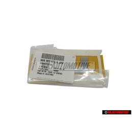 Γνήσιο VW TSI Οπίσθιο Σήμα Έμβλημα Χρωμέ Κόκκινο - 5G0853675A JZQ