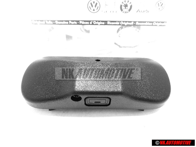 Γνήσιο VW Ακροφύσιο, Θερμαινόμενο Σατινέ Μαύρο - 5M0955986C 9B9