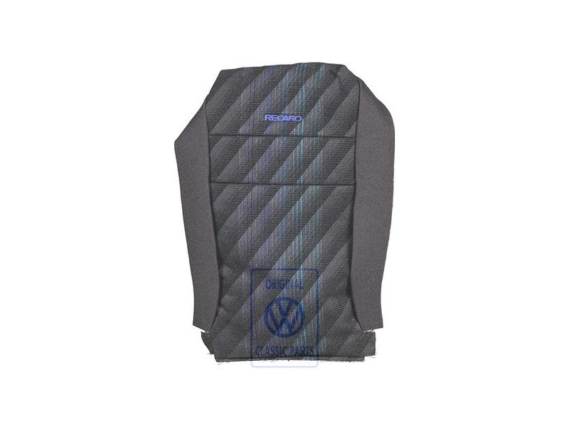 Γνήσιο VW Επένδυση Πλάτης (Ύφασμα) Γκρι Μαύρο/Μπλε/Πράσινο - 155881805BKAUP
