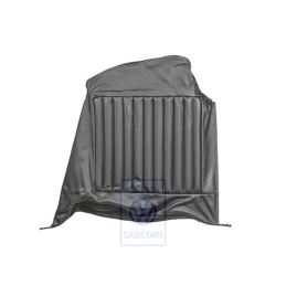 Γνήσιο VW Επένδυση Πλάτης (Δέρμα/Συνθετικό Δέρμα) Μαύρο - 155885805BD1BX