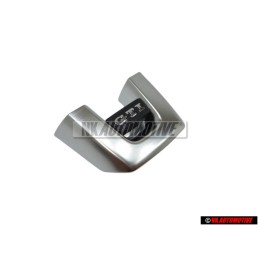 Γνήσιο VW GTI Πλακέτα Σήμα Έμβλημα Τιμονιού Aλουμίνιο - 5K0419685P UTF