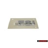 Γνήσιο VW FSI Οπίσθιο Σήμα Έμβλημα Χρωμέ - 1J0853675L 739