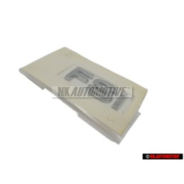 Γνήσιο VW FSI Οπίσθιο Σήμα Έμβλημα Χρωμέ - 3C0853675 739