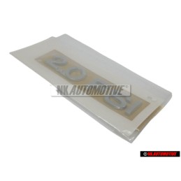 Γνήσιο VW 2.0 FSI Οπίσθιο Σήμα Έμβλημα Χρωμέ - 3C0853675A 739