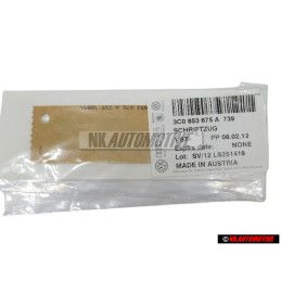 Γνήσιο VW 2.0 FSI Οπίσθιο Σήμα Έμβλημα Χρωμέ - 3C0853675A 739