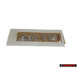 Γνήσιο VW 2.0 TDI Οπίσθιο Σήμα Έμβλημα Χρωμέ Κόκκινο - 3C0853675F GQF