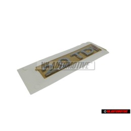 Γνήσιο VW 2.0 TDI Οπίσθιο Σήμα Έμβλημα Χρωμέ Κόκκινο - 3C0853675F GQF