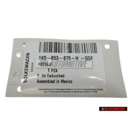 Γνήσιο VW TSI Οπίσθιο Σήμα Έμβλημα Χρωμέ Κόκκινο - 1K5853675H GQF